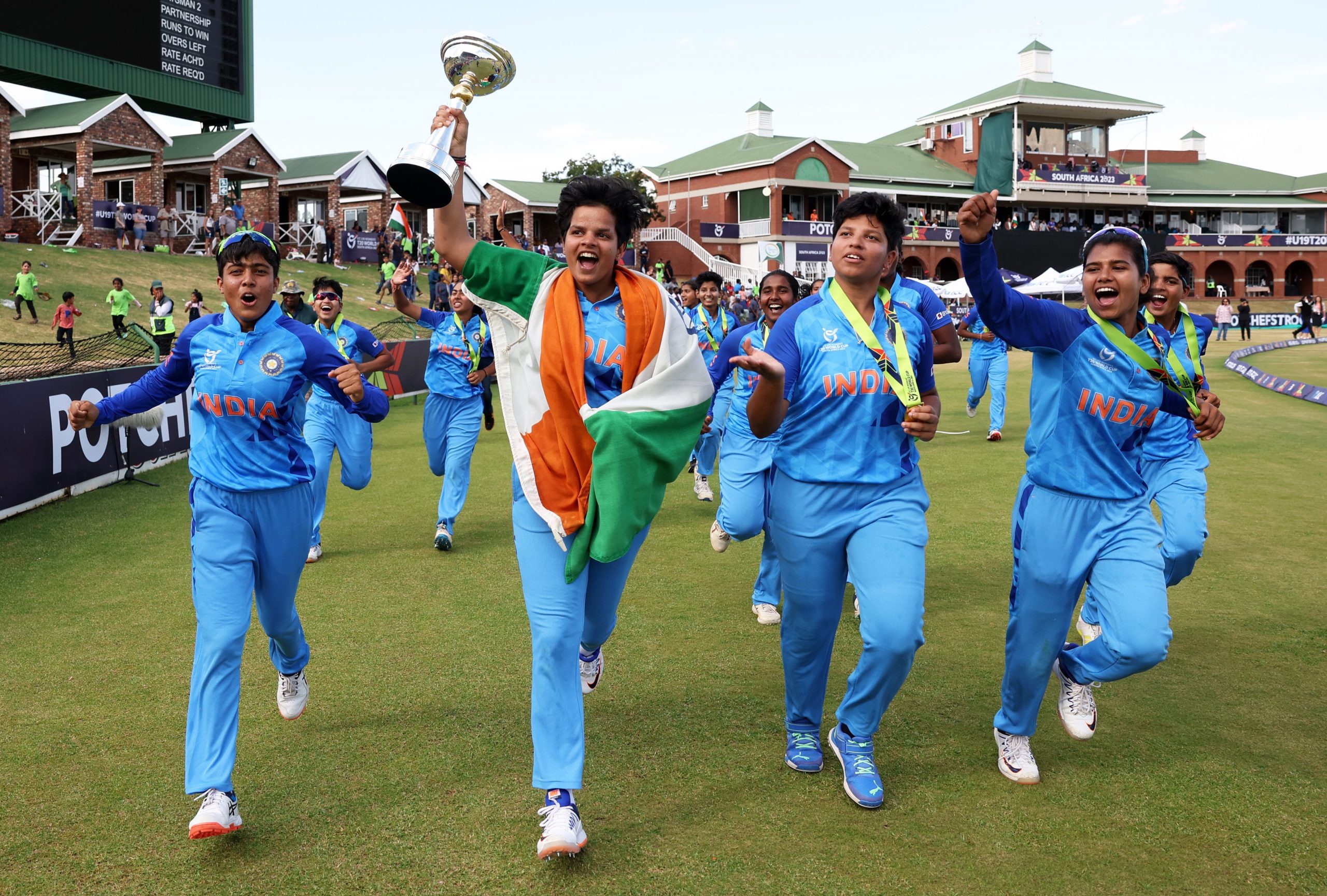 India win first Under-19 Women's Twenty20 World Cup; England were crushed by seven wickets