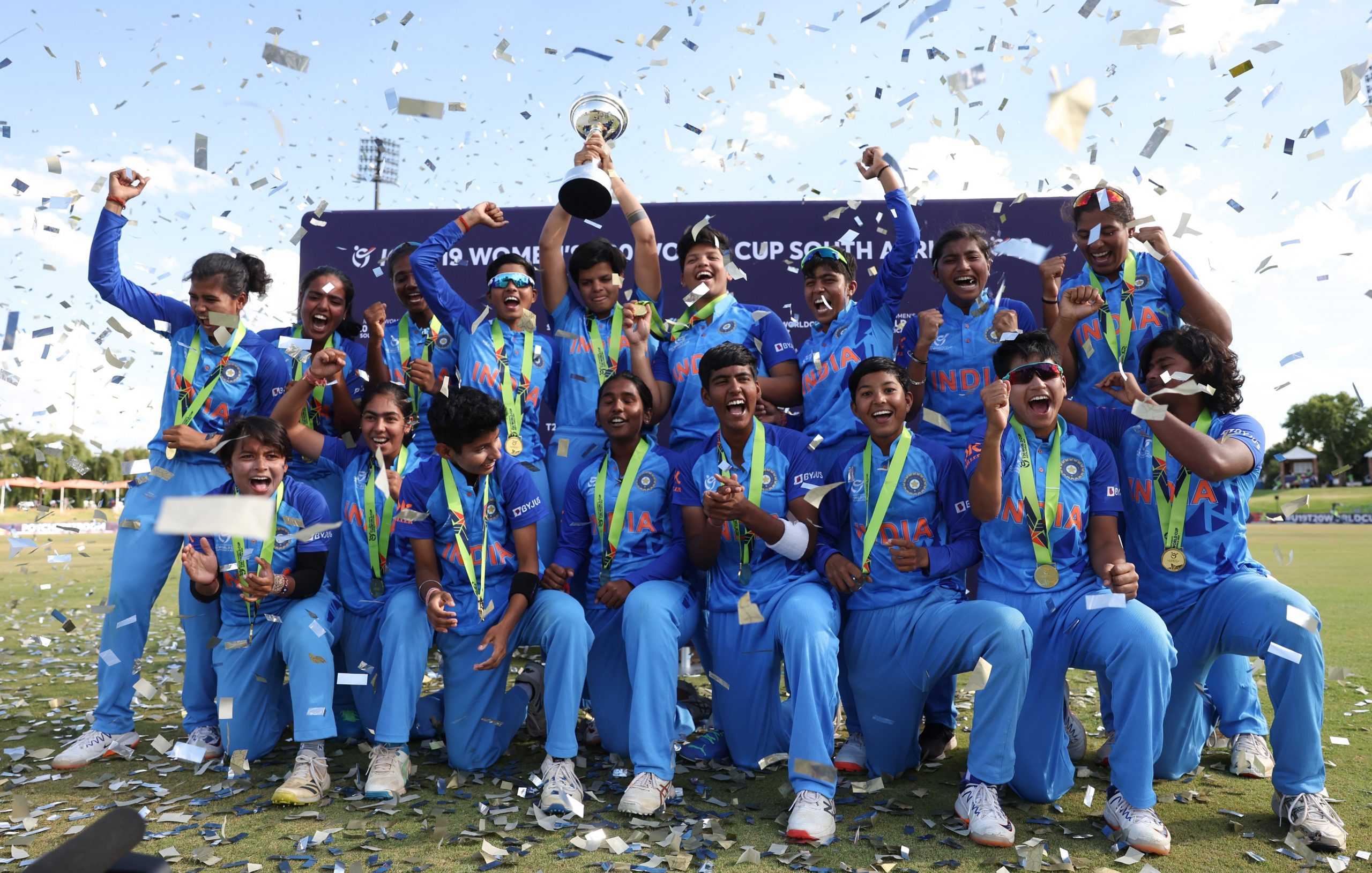 India win first Under-19 Women's Twenty20 World Cup; England were crushed by seven wickets