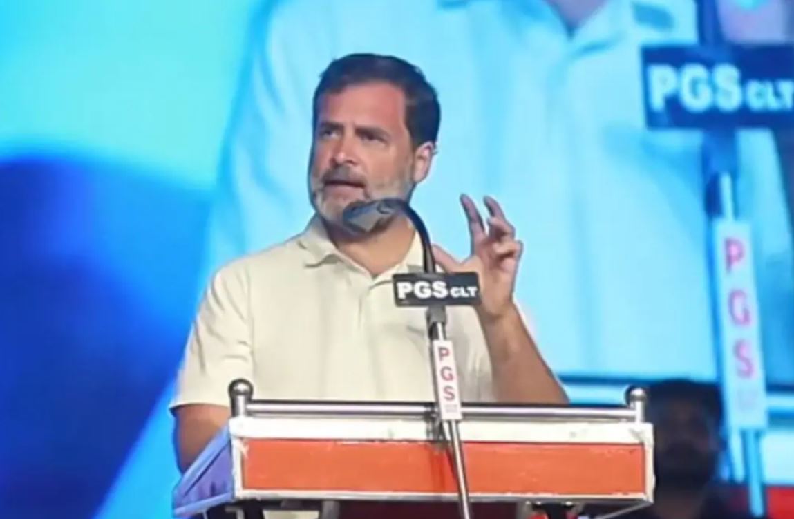 Why did the Modi government, which surrounded and attacked him, not touch Pinarayi Vijayan? Rahul