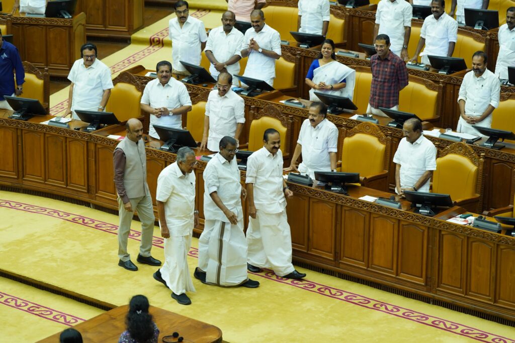 Travancore Radhakrishnan Speaker of the Sixteenth Legislative Assembly